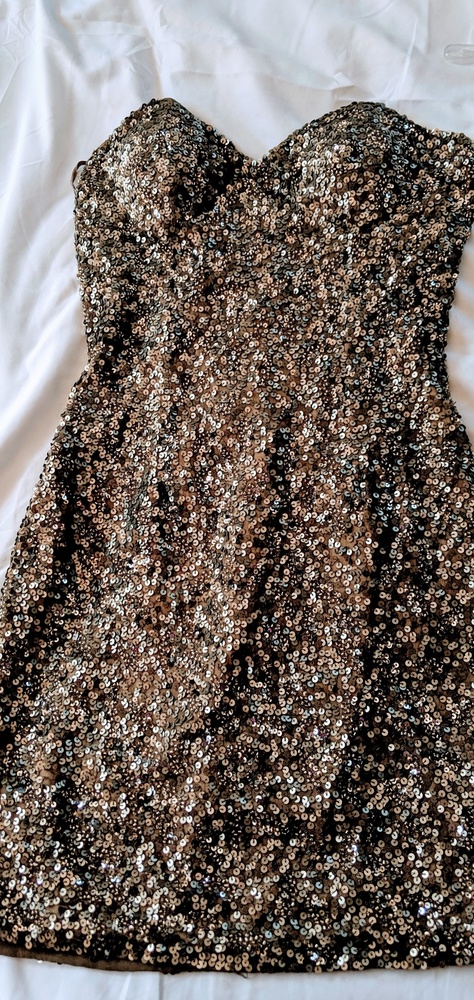 Scala sequined cocktail dress